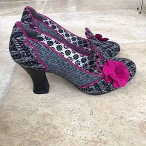 Ruby Shoo, British designer shoes. US Size 9, never worn.